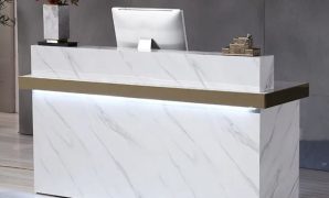 Meja Front Desk Furniture untuk Ruang Resepsionis Kantor Meja Front Desk Furniture untuk Ruang Resepsionis Kantor