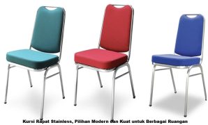 Kursi Rapat Stainless, Pilihan Modern dan Kuat untuk Berbagai Ruangan