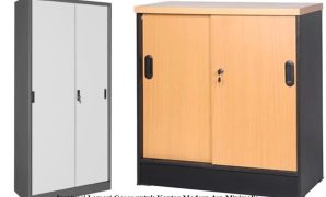 Inspirasi Lemari Geser untuk Kantor Modern dan Minimalis